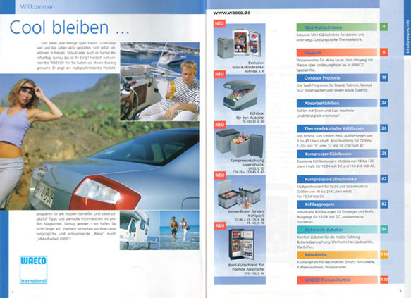 Seite vom Katalog